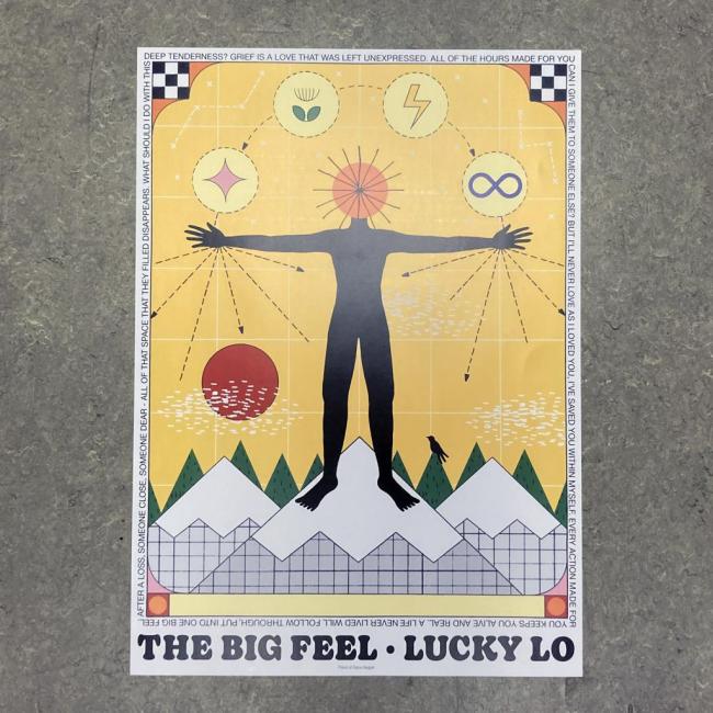 The Big Feel poster by Signe Bagger